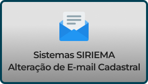 Sistema SIRIEMA alteração de email cadastral.